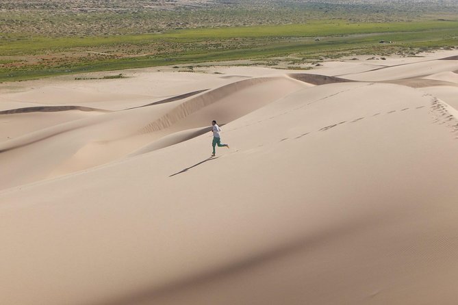 1 Day Semi-Gobi Tour with Lunch And Enjoying Camel or Horseback - The road from the capital to Elsen Tasarkhai