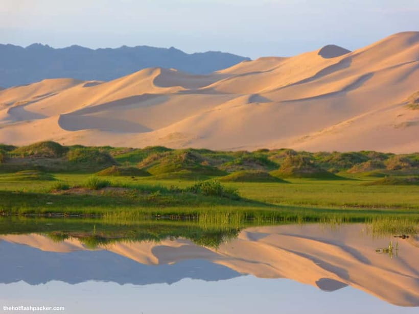 Bus tour to visit Gobi 4 day - Yol Valley, where desert meets ice