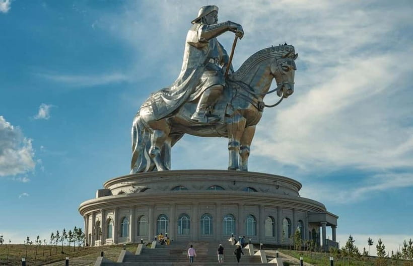 From UB: Day Tour to Chinggis khaan statue and Terelj NP. - The 7:00 am pickup and road out of the city