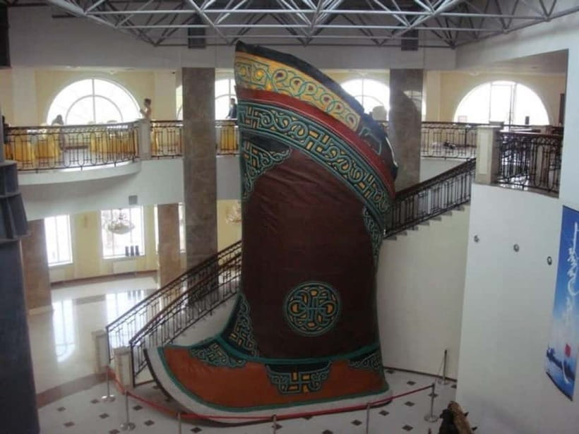From UB: Day Tour to Chinggis khaan statue and Terelj NP. - The short climb to Aryabal Meditation Temple