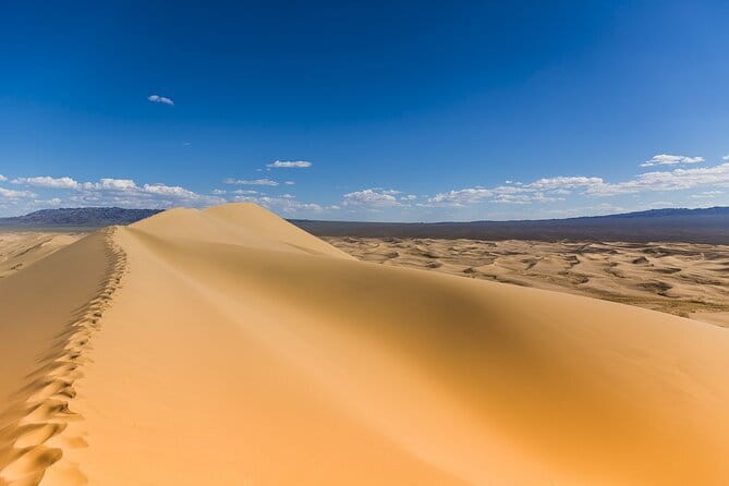 Gobi tour Mongolia 7 Days - Khongor Sand Dunes by foot and camel