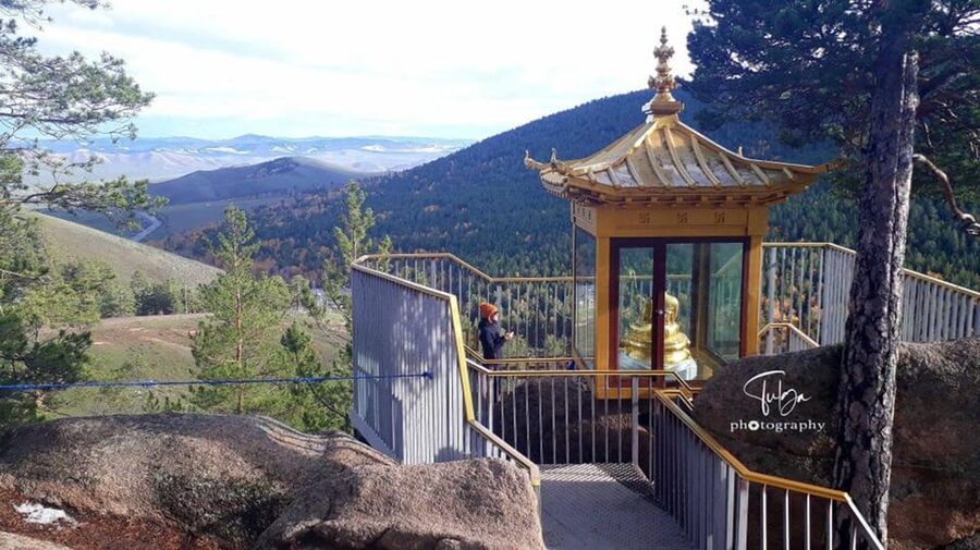 Sacred Landscapes: Exploring Aglag Buteel - Buddhist murals, statues, and painted details