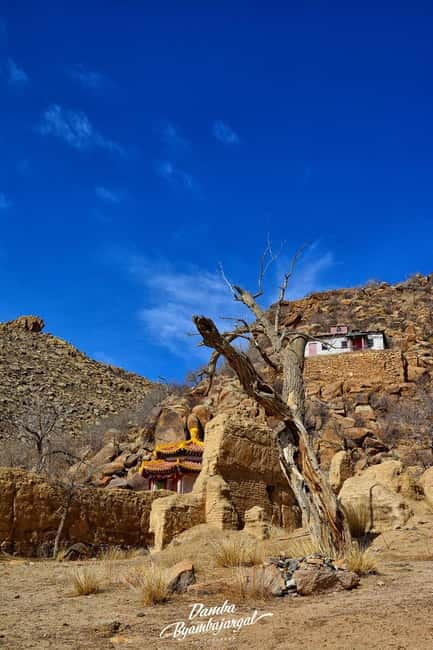 Terelj and World energy center Gobi overnight train tour - A meditation temple slows the pace