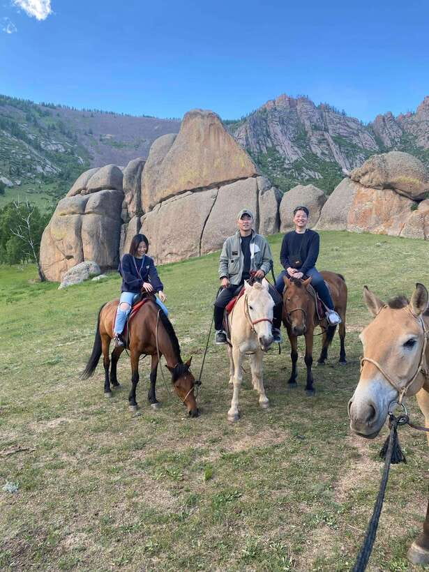 Terelj national park transport /Best price tour - Aryabal Meditation Temple and the uphill walk